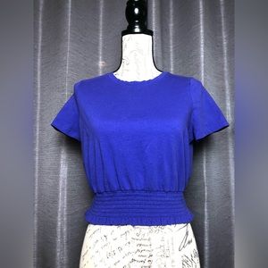 Who What Wear Women’s Royal Blue Top